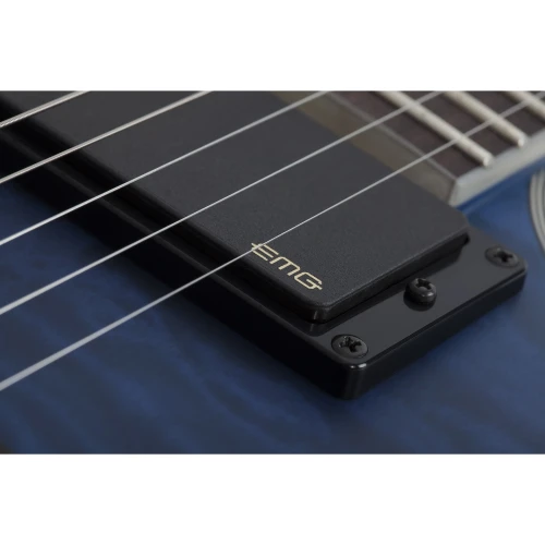 Schecter C-1 Platinum Elektro Gitar (Thru Midight Blue) 4