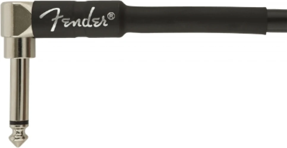 Fender Professional Düz/L Uçlu 5m Siyah Enstrüman Kablosu 3