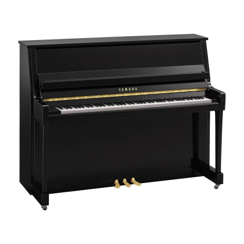 Yamaha B20 Upright Akustik Piyano (Parlak Siyah) 1