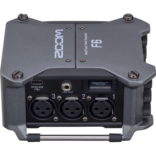 Zoom F6 Multitrack Field Recorder 4