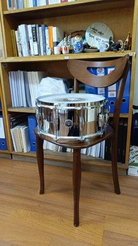 Gretsch 14x6.5 Brooklyn Chrome Over Brass Snare 5