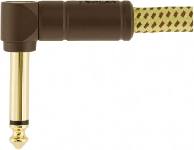 Fender Deluxe Düz/L Uçlu 4m Tweed Enstrüman Kablosu 3