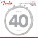 Fender 7250 Nickel Plated Steel Long Scale 7250-5L .040-.115 Bas Gitar Teli 2