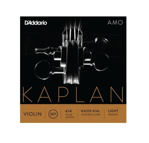 DADDARIO KA310L KEMAN TEL SETİ, KAPLAN AMO, 4/4, LIGHT 2