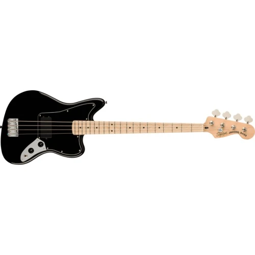 Squier Affinity Jaguar Bass H Akçaağaç Klavye Black Bas Gitar 1