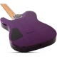 Schecter PT Standard Elektro Gitar (Purple Burst Burl) 8