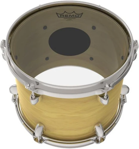 REMO CS-0314-10- Controlled Sound® Şeffaf Top Black Dot™ 14" Davul Derisi 5
