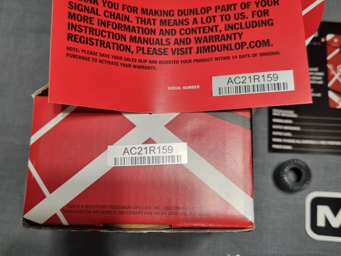 MXR EVH90 Eddie Van Halen Phaser Pedalı 8