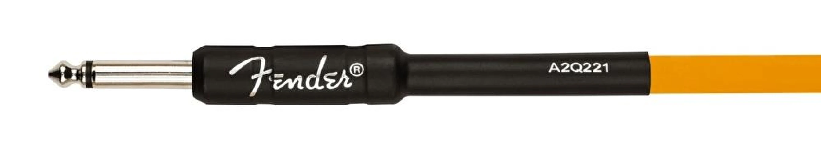 Fender Professional Fosforlu Turuncu 5m Enstrüman Kablosu 3