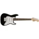 Squier Mini Stratocaster Laurel Klavye Black Elektro Gitar 1