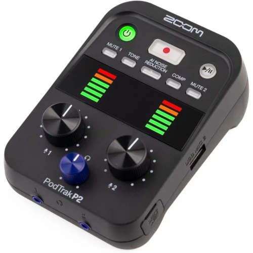 Zoom P2 PodTrak Podcast Recorder 2