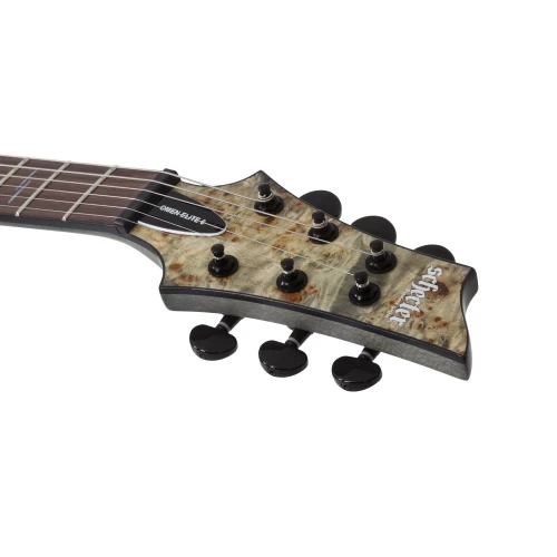 Schecter Omen Elite-6 Elektro Gitar (Charcoal) 8