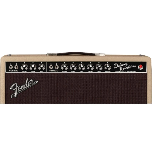 Fender Tone Master Deluxe Reverb Blonde Elektro Gitar Amfisi 4