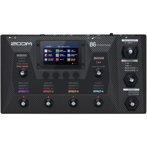 Zoom B6 Bass Multi-effects Processor 3