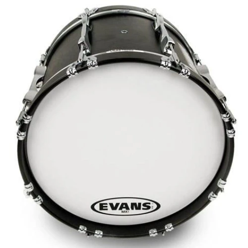 EVANS BD16MX1W 16\" DERİ MARCHING BEYAZ TEK KAT (10 MİL) 2