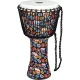 Meinl PADJ7-L-F Travel Series 12" Djembe (Day Of The Dead Finish) 1