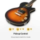 Donner DLP-124S LP Elektro Gitar Paketi (Sunburst) 2