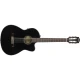 Fender CN-140SCE Nylon Thinline Black Elektro Klasik Gitar 1