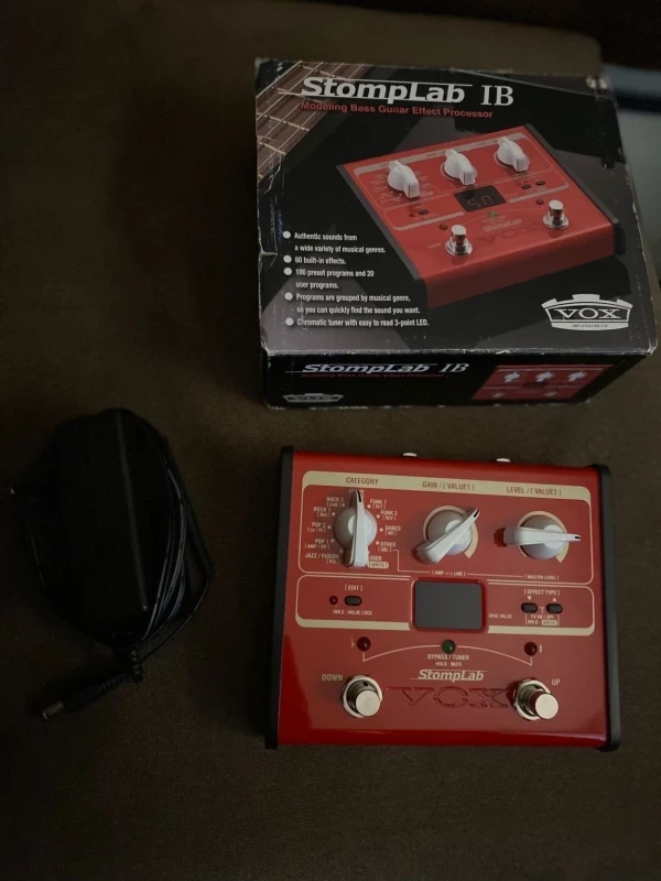 Vox Stomplab 1B Bass Gitar Prosesörü 3