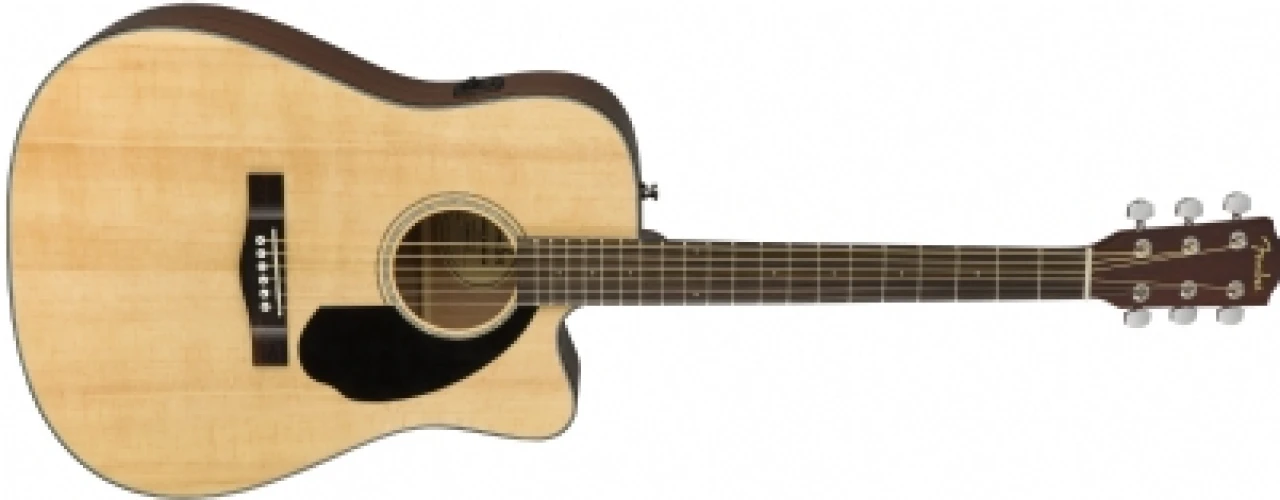 Fender CD-60SCE Dreadnought Natural Elektro Akustik Gitar 2