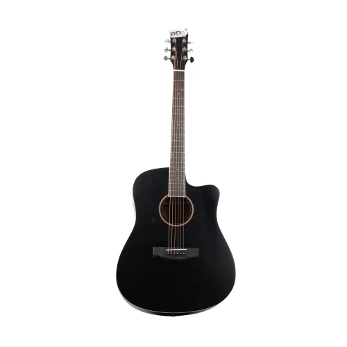 [Outlet] Donner DAG-1CB Cutaway Akustik Gitar-Siyah (OL 25-25065) 1