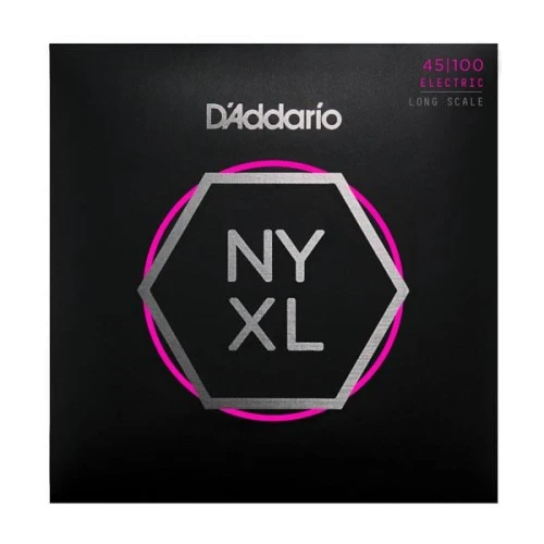 DADDARIO NYXL45100 BASS GİTAR TEL SETİ, NYXL SERİSİ, LONG SCALE, 4 TELLİ 2