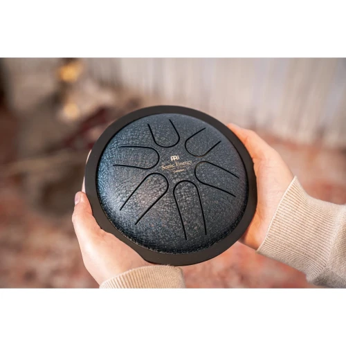 Meinl Sonic Energy MSTD2NB Mini Steel A-major 6'' Tongue Drum (Navy Blue) 4
