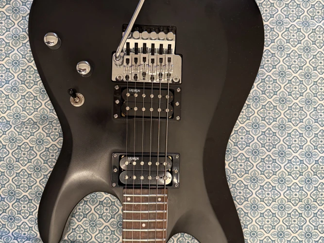 Schecter C-6 FR Deluxe Elektro Gitar (Mat Siyah) ( OLR OL-26043 ) 8