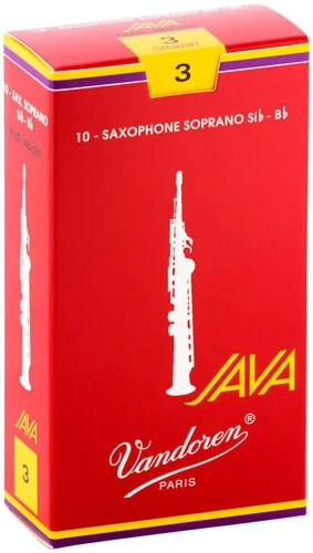 Vandoren SR303R Si Bemol Soprano Sax Java Kamış (10Lu) No.3 1