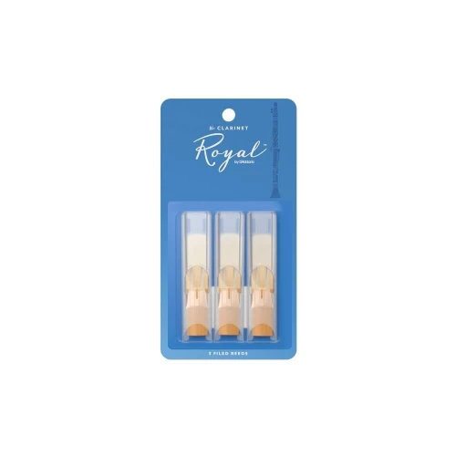 Rico Royal Rcb0325 Royal Bb Klarnet Kamışı, (3’lü Paket), No:2.5 3