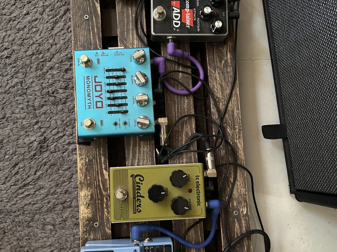 Bass pedal setup 1