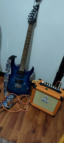 Ibanez GRX70QA-TBB - Orange crush12 1