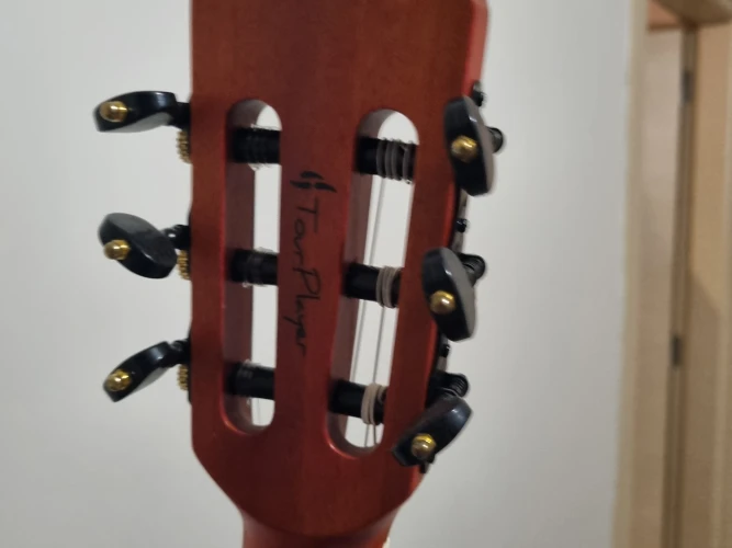 Ortega TourPlayer Deluxe RTPDLX- FMA Elektro Klasik Gitar (Blue Burst) 3