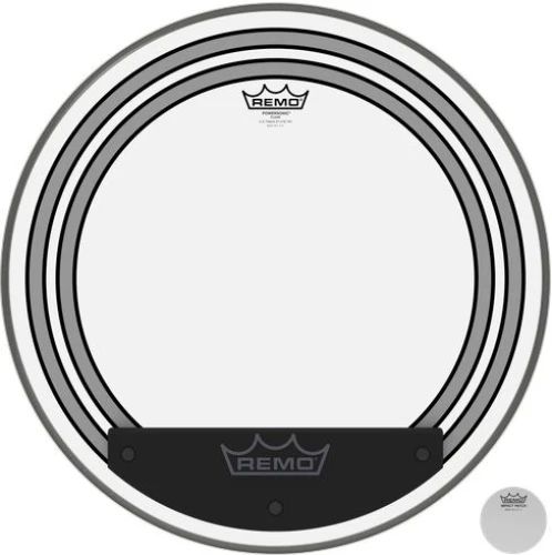 REMO PW-1320-00- Powersonic® Şeffaf 20" Bas Davul Derisi 1