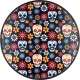 Meinl HEAD-JD14DA 14" Jumbo Djembe Derisi (Design Day Of The Dead) 1