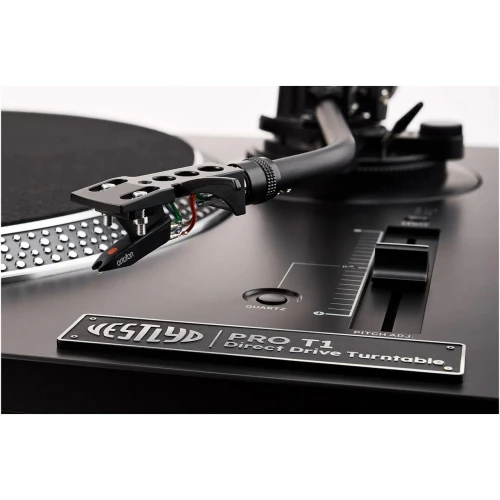 Vestlyd Pro T1 Turntable - Ortofon OM Pro S İğne ile - Siyah 4