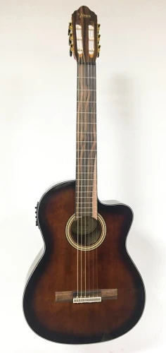 VALENCIA VC564CEBSB ELEKTRO KLASİK GİTAR, CUTAWAY, 4/4, KAHVE SUNBURST 1