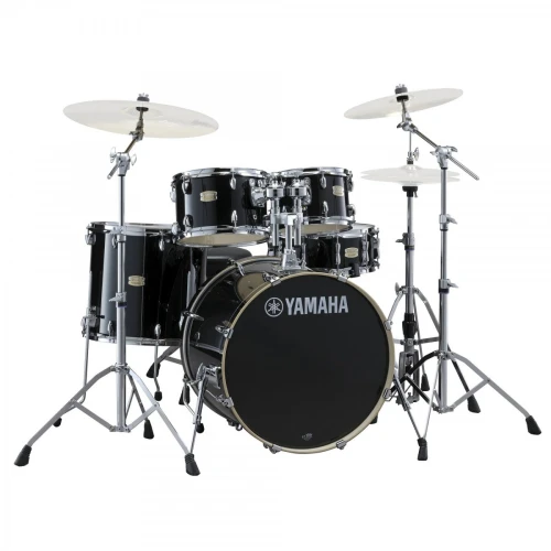 Yamaha Stage Custom Birch 20" Akustik Davul Seti (Raven Black) 1