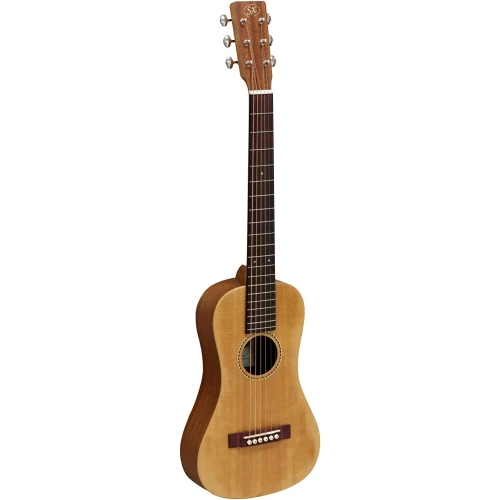 SX TG1 Traveller Akustik Gitar (Natural) 3