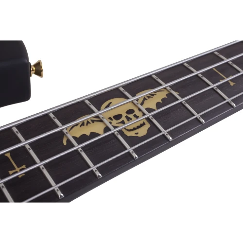 Schecter Johnny Christ Signature Bas Gitar (Mat Siyah) 6