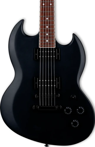 ESP LTD VOLSUNG-200 BLKS Lars Frederiksen Signature Elektro Gitar 1