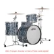 Ludwig Neusonic Downbeat Steel Blue Pearl Davul Shell Set 1