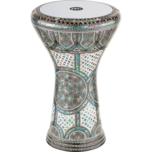 Meinl AEED3 Artisan 8 3/4" Darbuka (Blue Pearl, Mosaic Palace Finish) 2