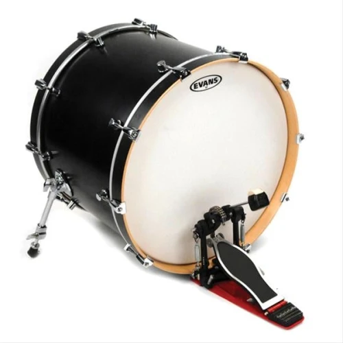 EVANS BD22G2CW 22" DERİ KİCK KUMLU BEYAZ ÇİFT KAT (14 MİL) 2