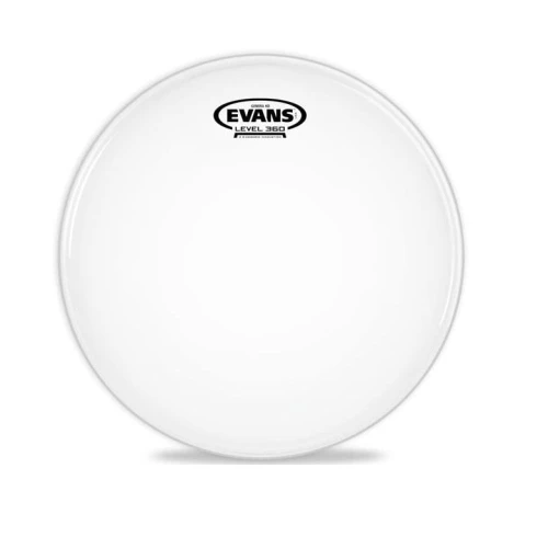 EVANS B13HD 13\" DERİ GENERA TRAMPET KUMLU BEYAZ RİNGLİ ÇİFT KAT 2