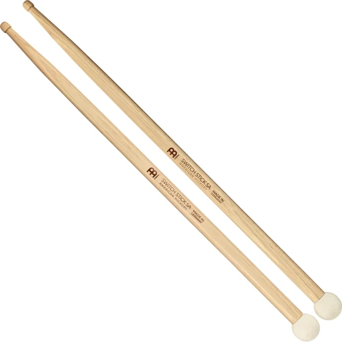 Meinl SB120 Hickory Hybrid Wood Tip 5A Combo Mallet Baget 1