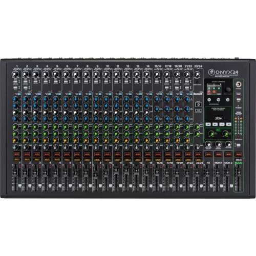 Mackie Onyx24 24-Kanal Analog Mikser (Multi-Track USB) 1