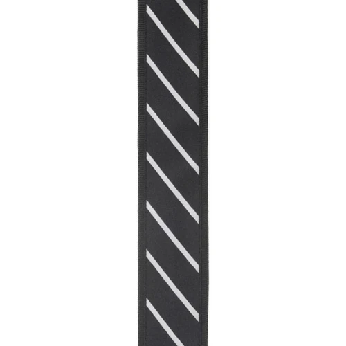 PLANETWAVES T20W1409 GİTAR ASKISI TIE STRIPES SİYAH-GRİ 3