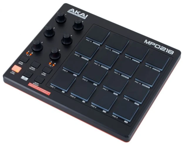 AKAI MPD218 USB Drum Pad Kontrol Cihazı 3