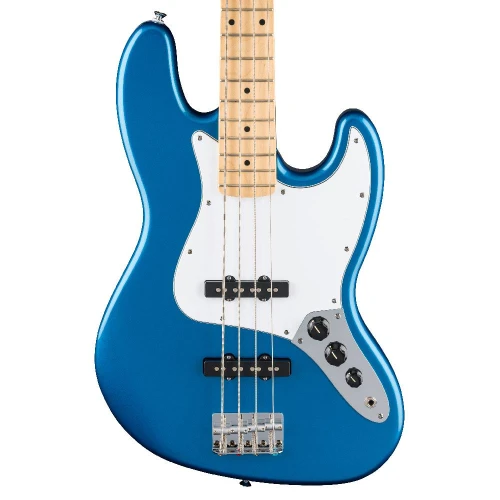 Fender Standard Jazz Bass Akçağaç Klavye Aqua Marine Metallic Bas Gitar 3